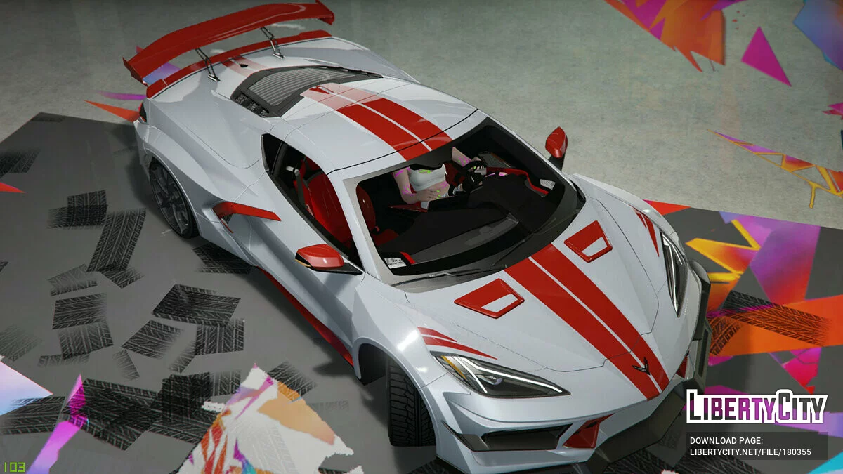 Chevrolet Stingray C8 2020 / GTA 5