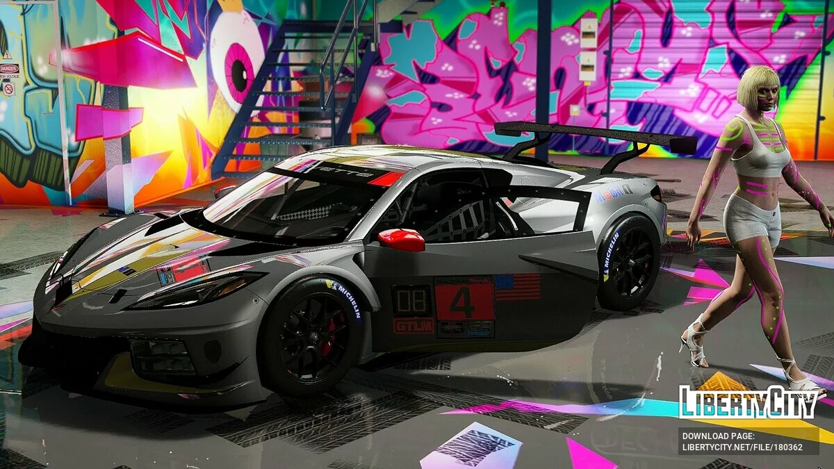 Chevrolet Stringray C8-R(ace) 2021 / GTA 5