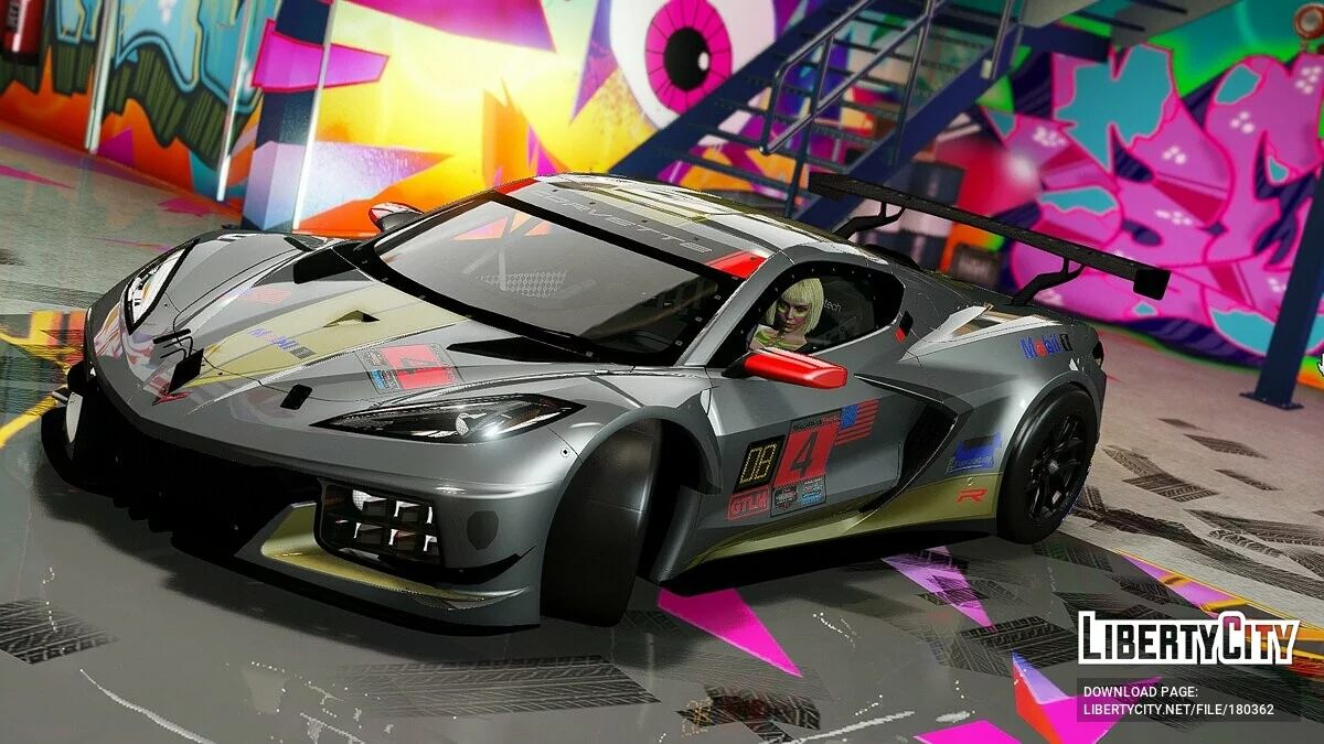 Chevrolet Stringray C8-R(ace) 2021 / GTA 5