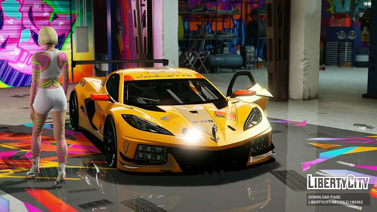 Chevrolet Stringray C8-R(ace) 2021 / GTA 5