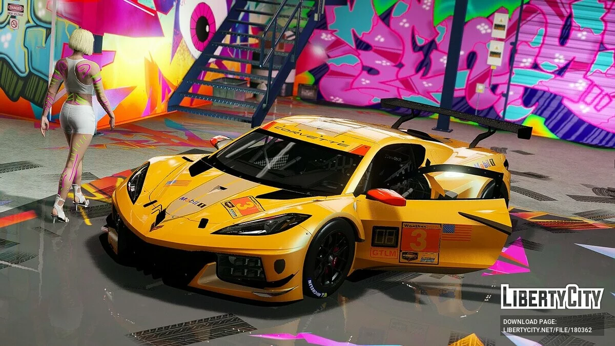 Chevrolet Stringray C8-R(ace) 2021 / GTA 5