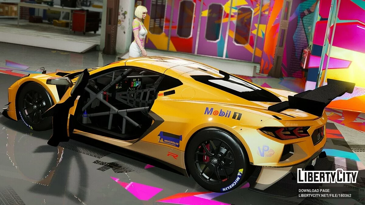 Chevrolet Stringray C8-R(ace) 2021 / GTA 5