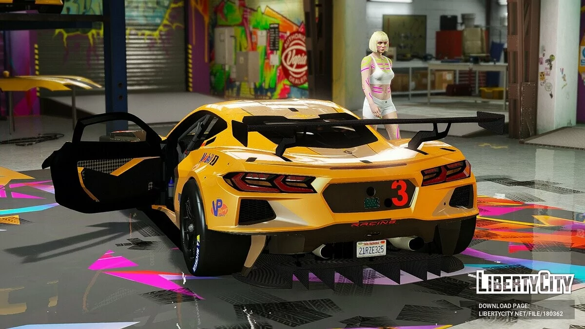 Chevrolet Stringray C8-R(ace) 2021 / GTA 5
