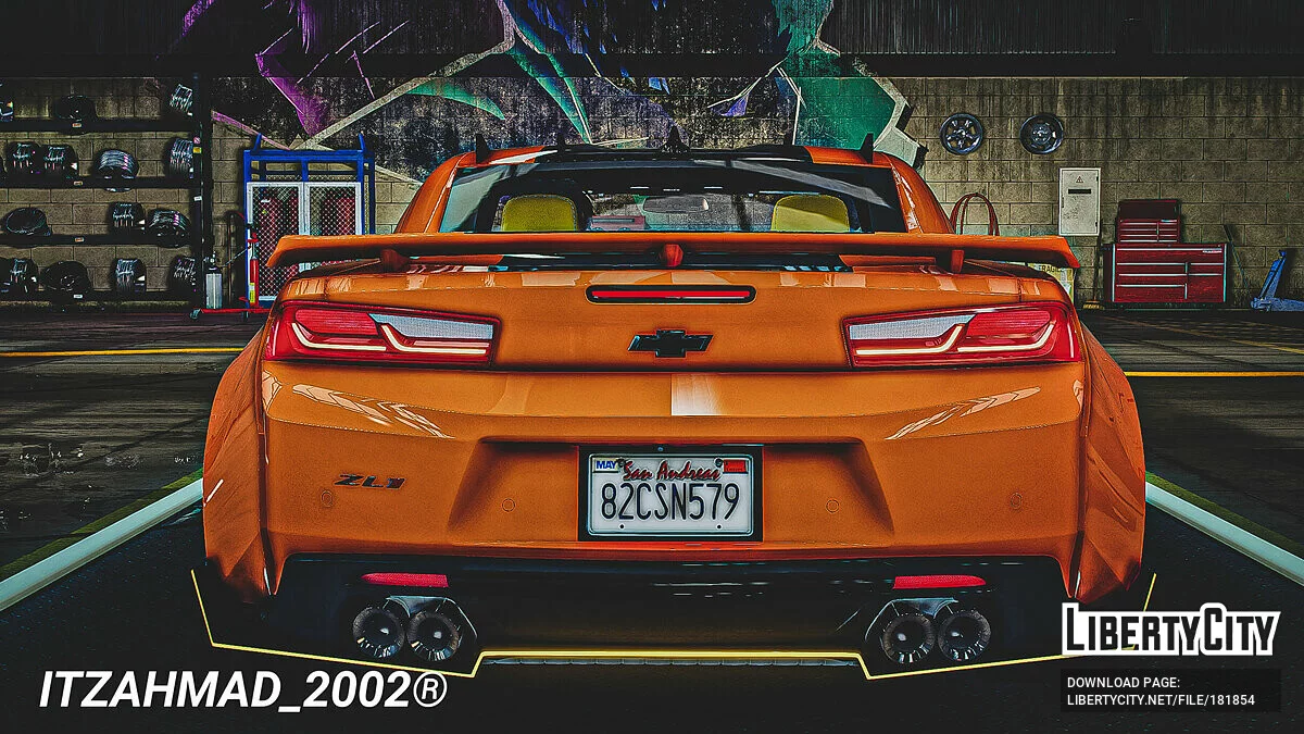Chevrolet Camaro ZL1 Demon Hunter / GTA 5