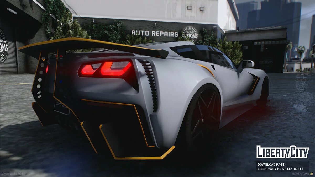 2019 Chevrolet Corvette C7 ZR1 Diseño Carmstyle / GTA 5