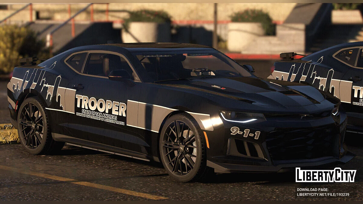 Chevrolet Camaro ZL1Police H.E.A.T ENFORCEMENT / GTA 5
