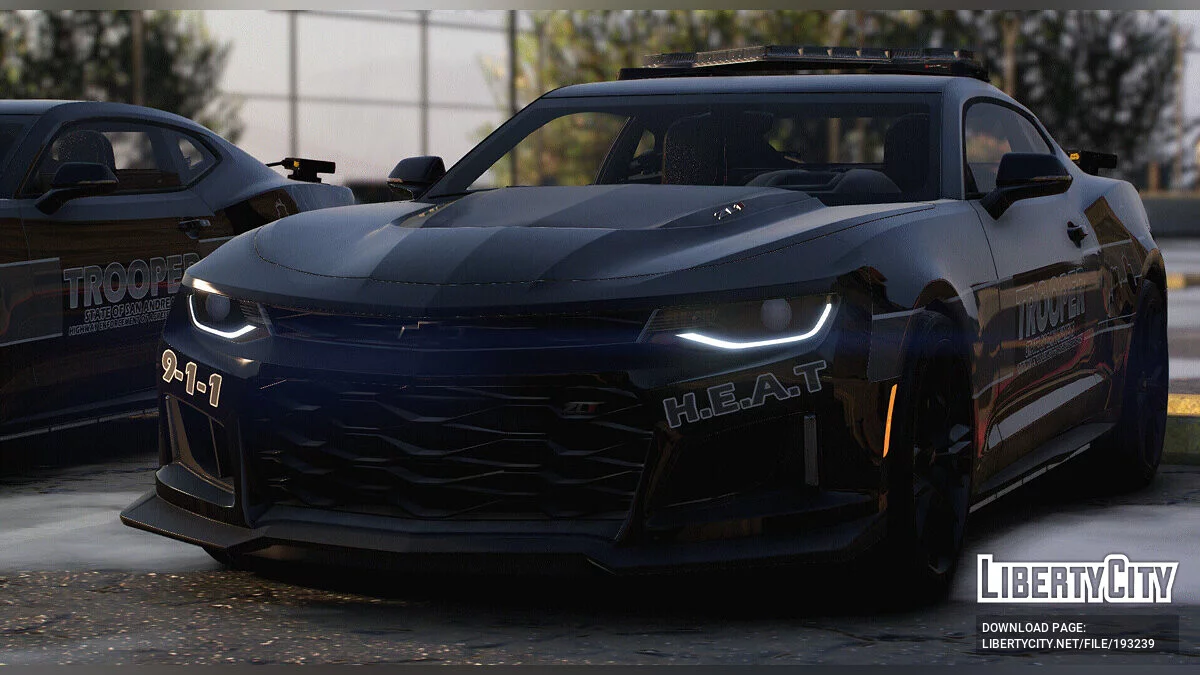 Chevrolet Camaro ZL1Police H.E.A.T ENFORCEMENT / GTA 5