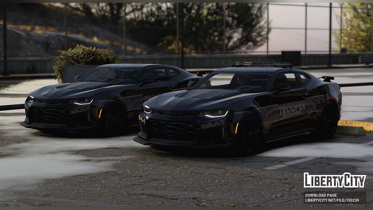 Chevrolet Camaro ZL1Police H.E.A.T ENFORCEMENT / GTA 5