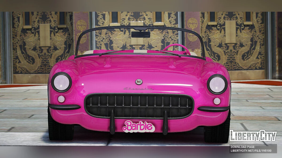 Chevrolet Corvette Barbie 1956 v1.0 / GTA 5