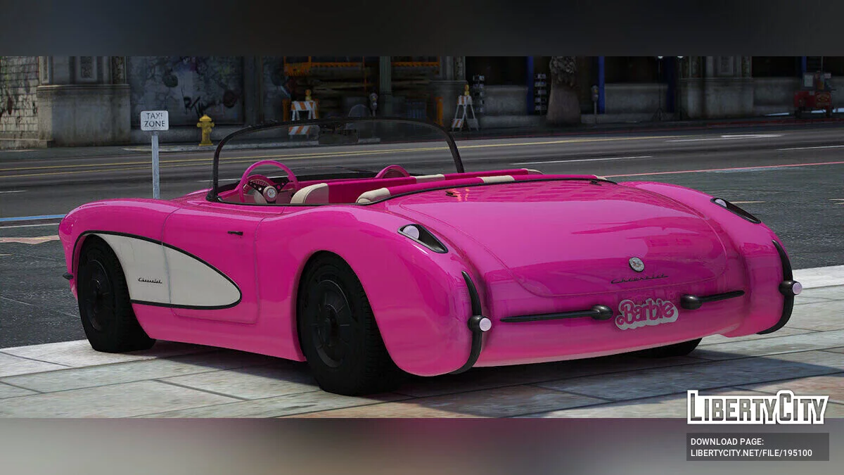 Chevrolet Corvette Barbie 1956 v1.0 / GTA 5