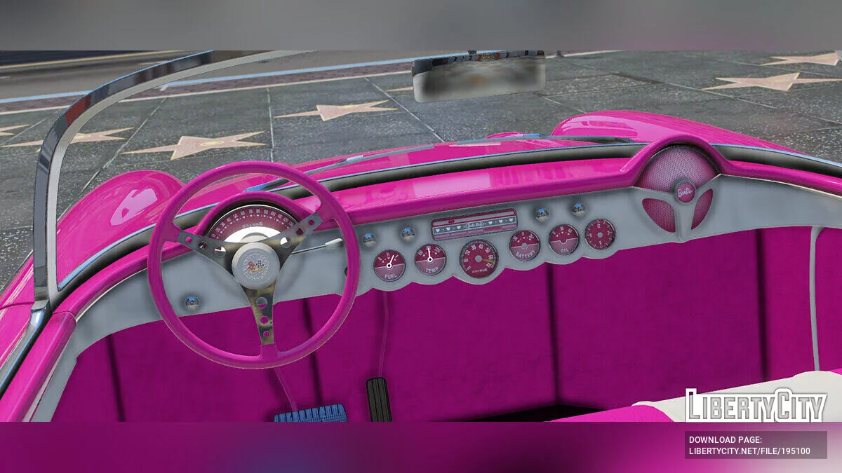 Chevrolet Corvette Barbie 1956 v1.0 / GTA 5