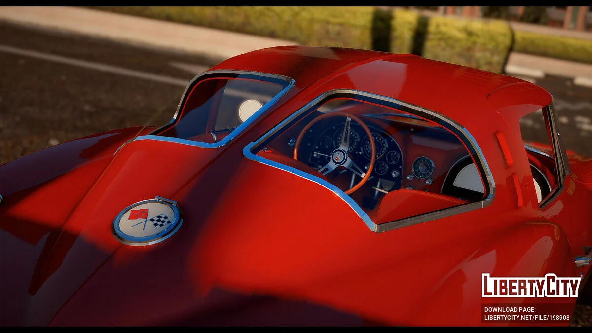 1963 Chevrolet Corvette C2 «Split Window» [Add-On | Template | Liveries | Tuning] 1.0 / GTA 5
