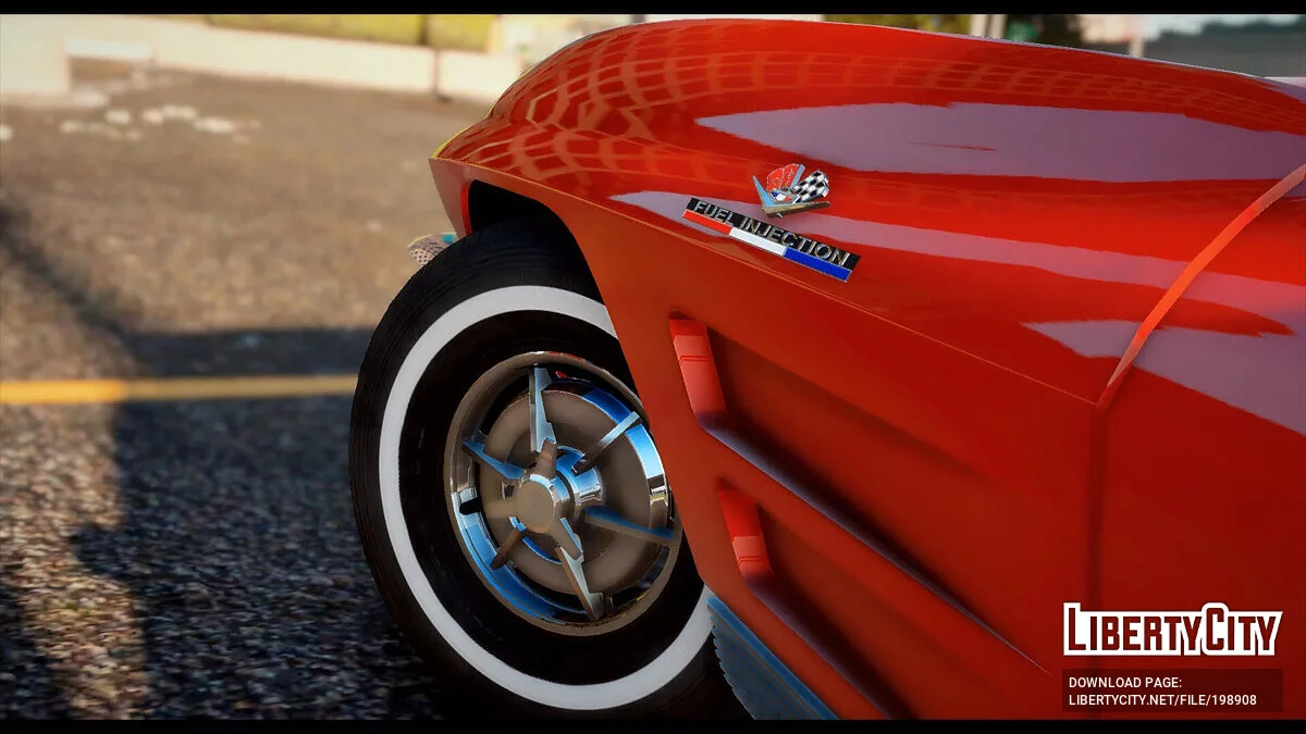 1963 Chevrolet Corvette C2 «Split Window» [Add-On | Template | Liveries | Tuning] 1.0 / GTA 5