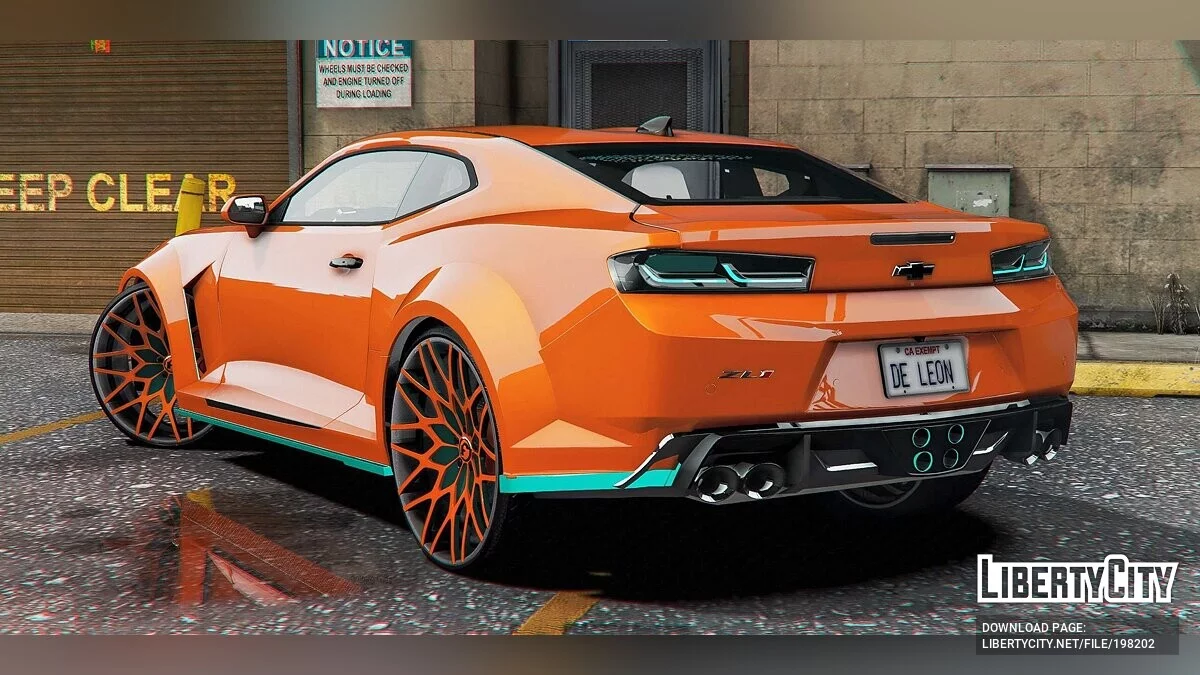 Rines Forgiato para Chevrolet Camaro ZL1 / GTA 5