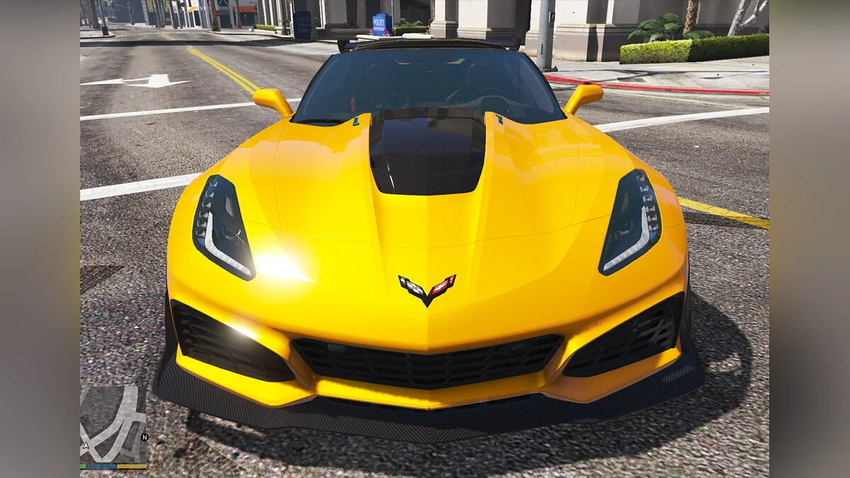 شيفروليه كورفيت ZR1 2019 v1.0 / جي تي أي 5