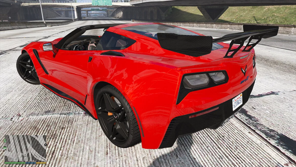 شيفروليه كورفيت ZR1 2019 v1.0 / جي تي أي 5