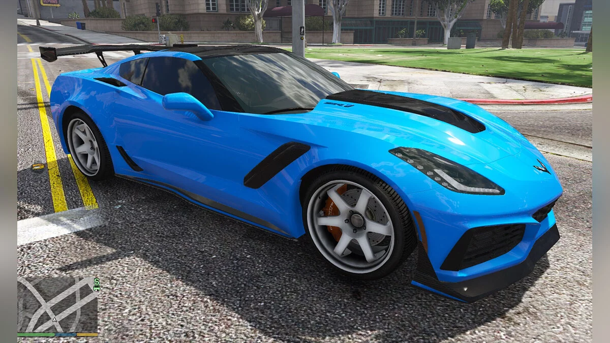 شيفروليه كورفيت ZR1 2019 v1.0 / جي تي أي 5