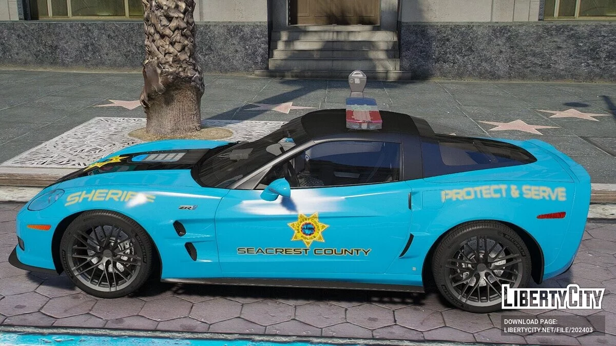 Chevrolet Corvette ZR1 NFS Hot Pursuit Police v1.0 / GTA 5