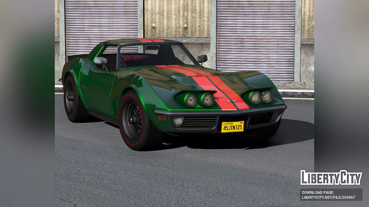 Chevrolet Corvette ZR1 (C3) 1970 vReworked 1.0 / GTA 5