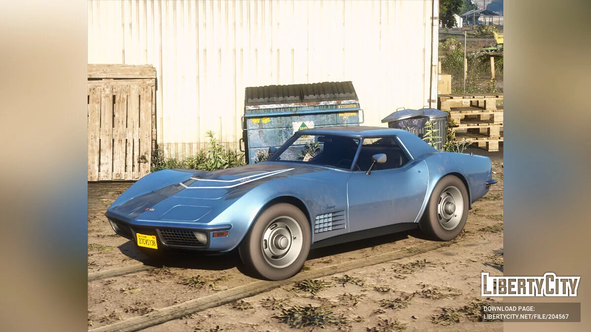 Chevrolet Corvette ZR1 (C3) 1970 vReworked 1.0 / GTA 5