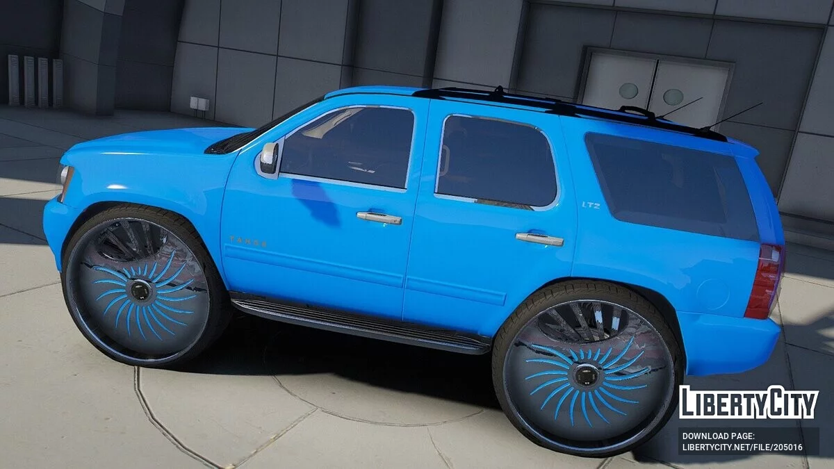 Chevrolet Tahoe on 34s v1.5 / GTA 5