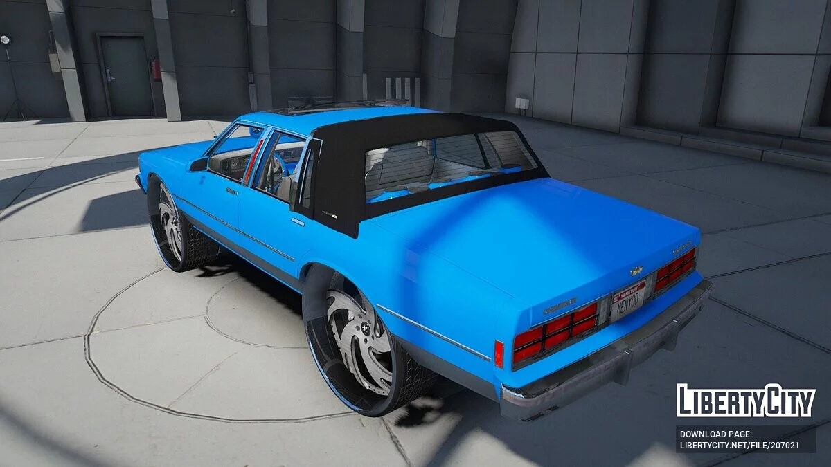 1986 Chevrolet Brougham On Armani Forged Rims Custom / GTA 5