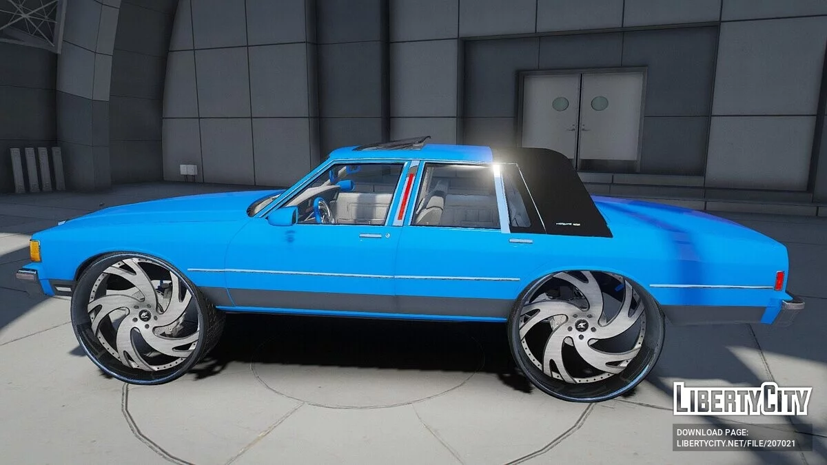 1986 Chevrolet Brougham On Armani Forged Rims Custom / GTA 5