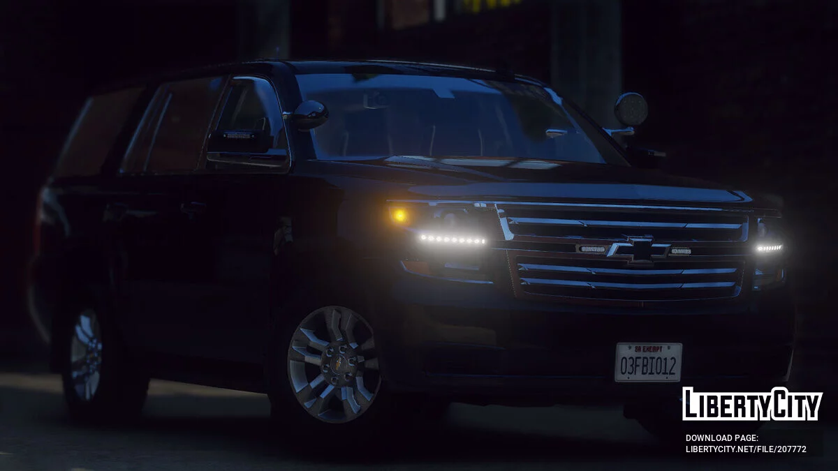 2018 Chevrolet Tahoe FBI / GTA 5