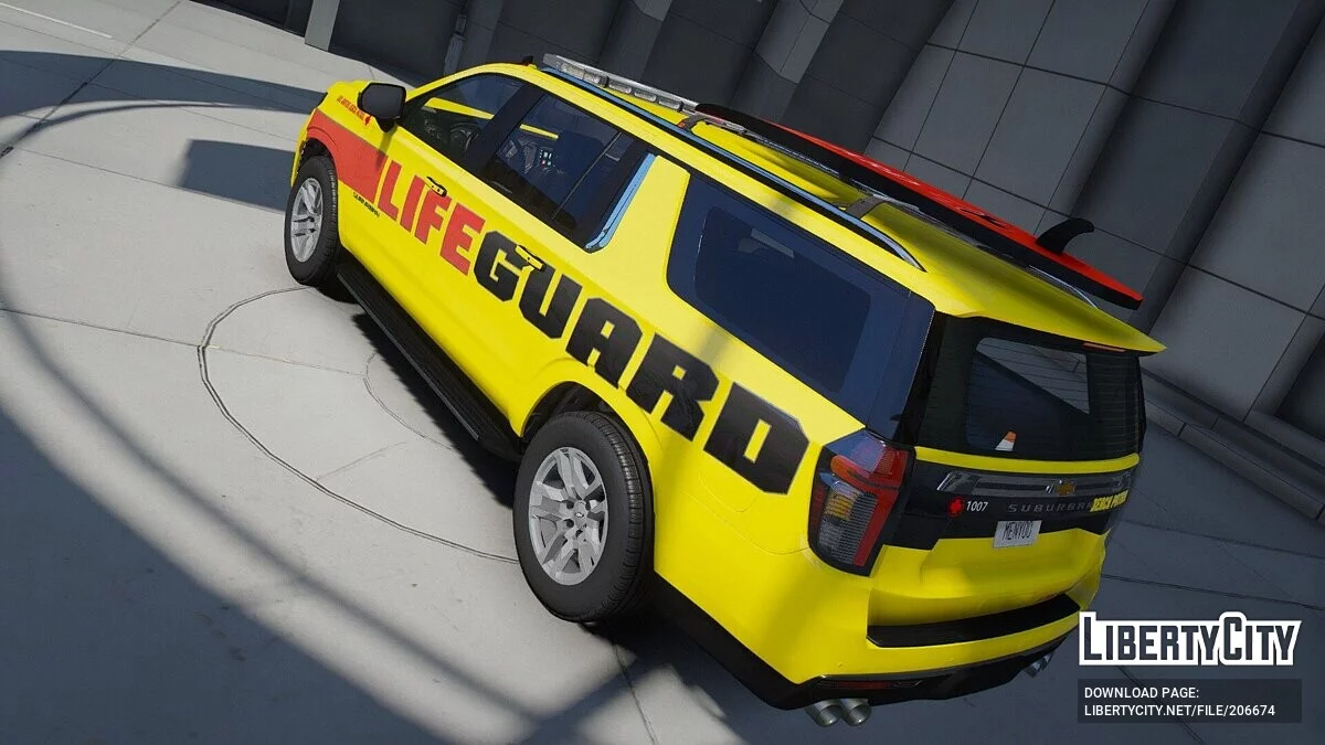 2022 Chevrolet Suburban Lifeguard / GTA 5