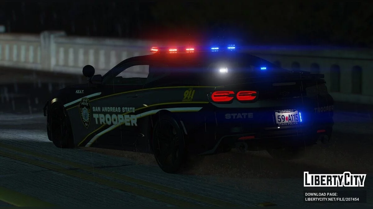 2023 Chevrolet Camaro State Trooper H.E.A.T. Unit / GTA 5