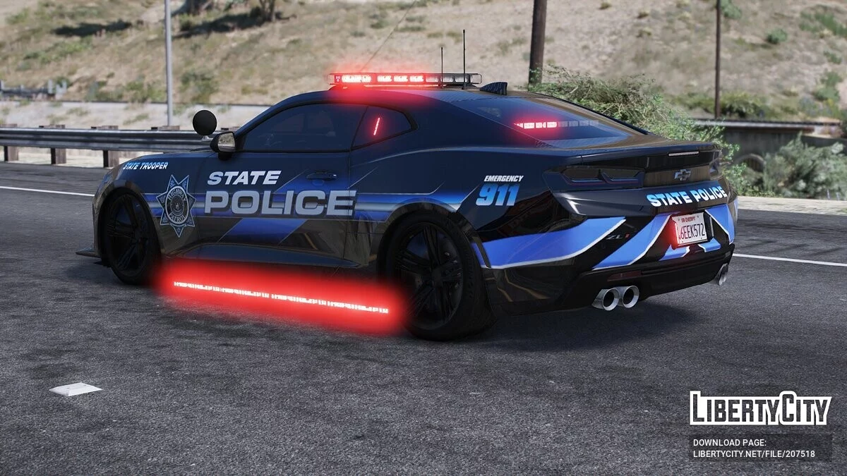 2024 Chevrolet Camaro ZL1 Polícia Estadual / GTA 5
