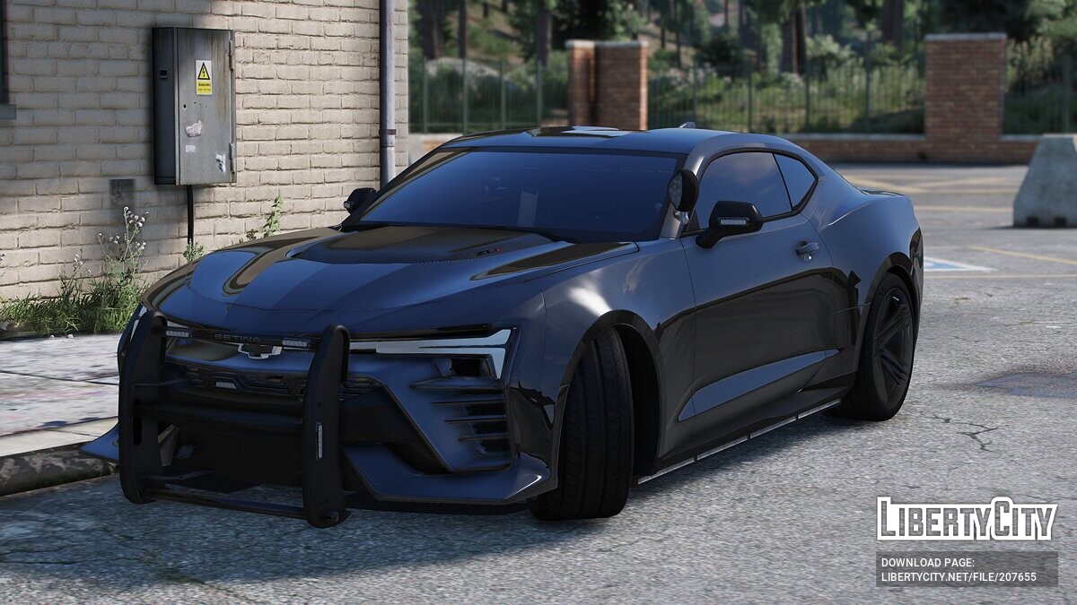 Download 2024 Chevrolet Camaro ZL1 Unmarked for GTA 5