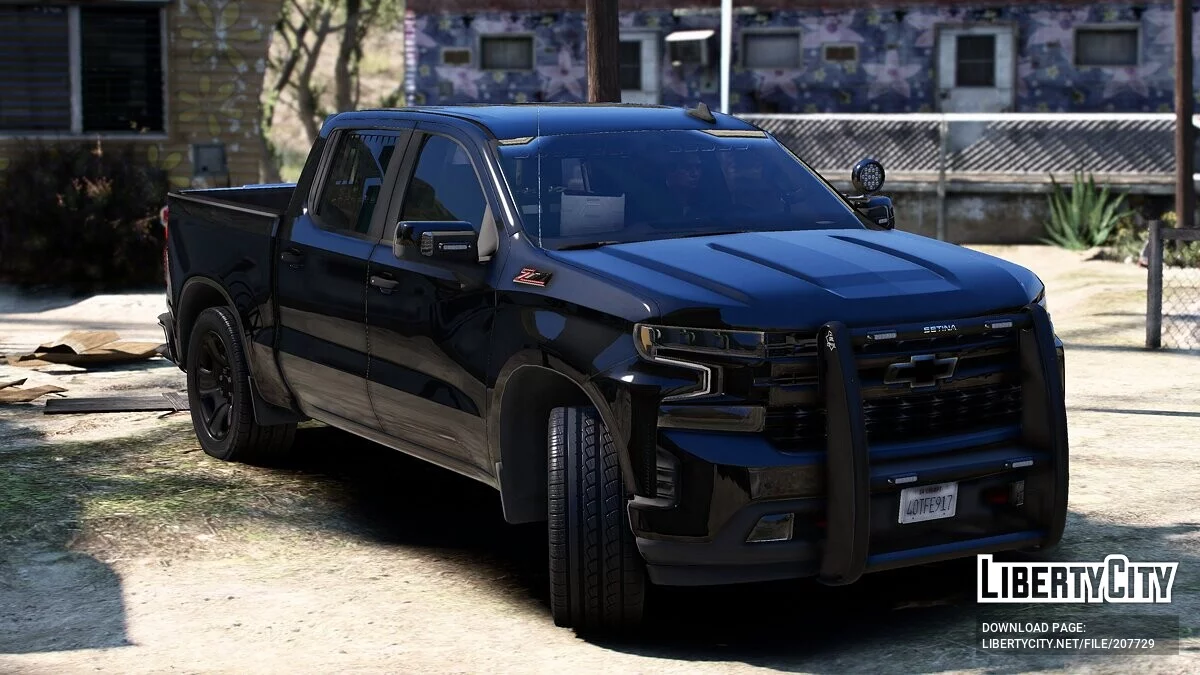 Chevrolet Silverado Z71 Unmarked / جي تي أي 5