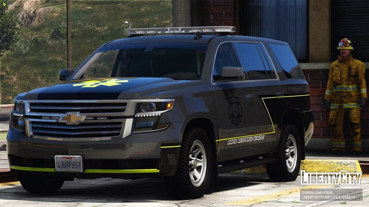 2018 Chevrolet Tahoe SA Fire / GTA 5