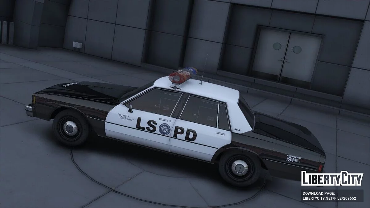 1985 Chevrolet Impala (LSPD style) / GTA 5
