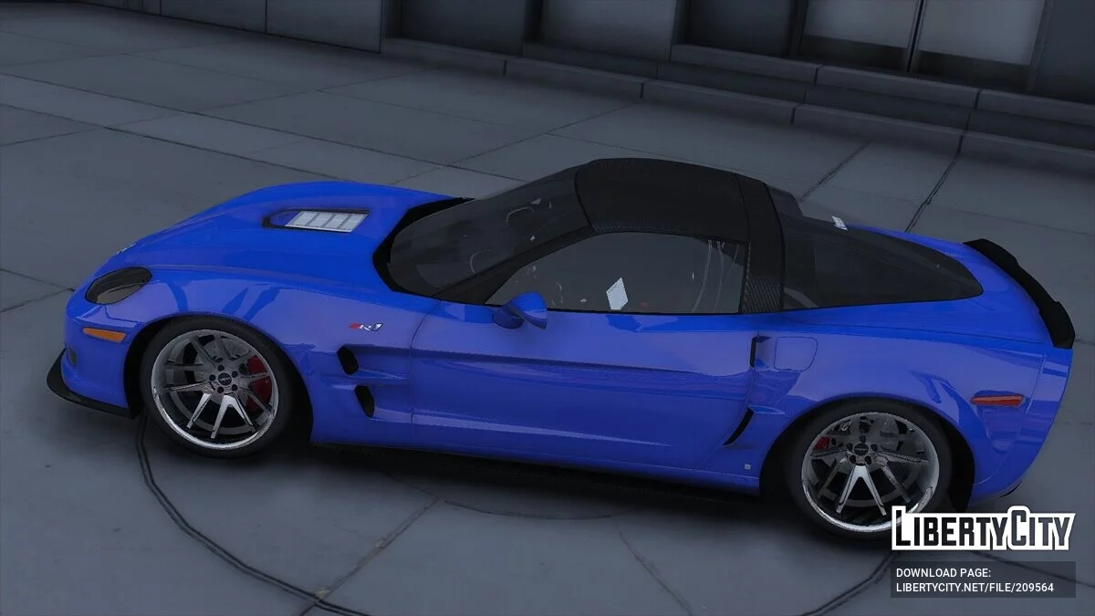 2005 كورفيت ZR1 ماربل توين تشارجيد / جي تي أي 5