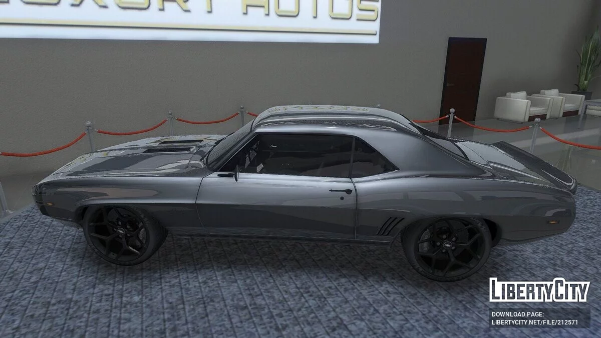 1969 Chevrolet SS Camaro Modernized / GTA 5