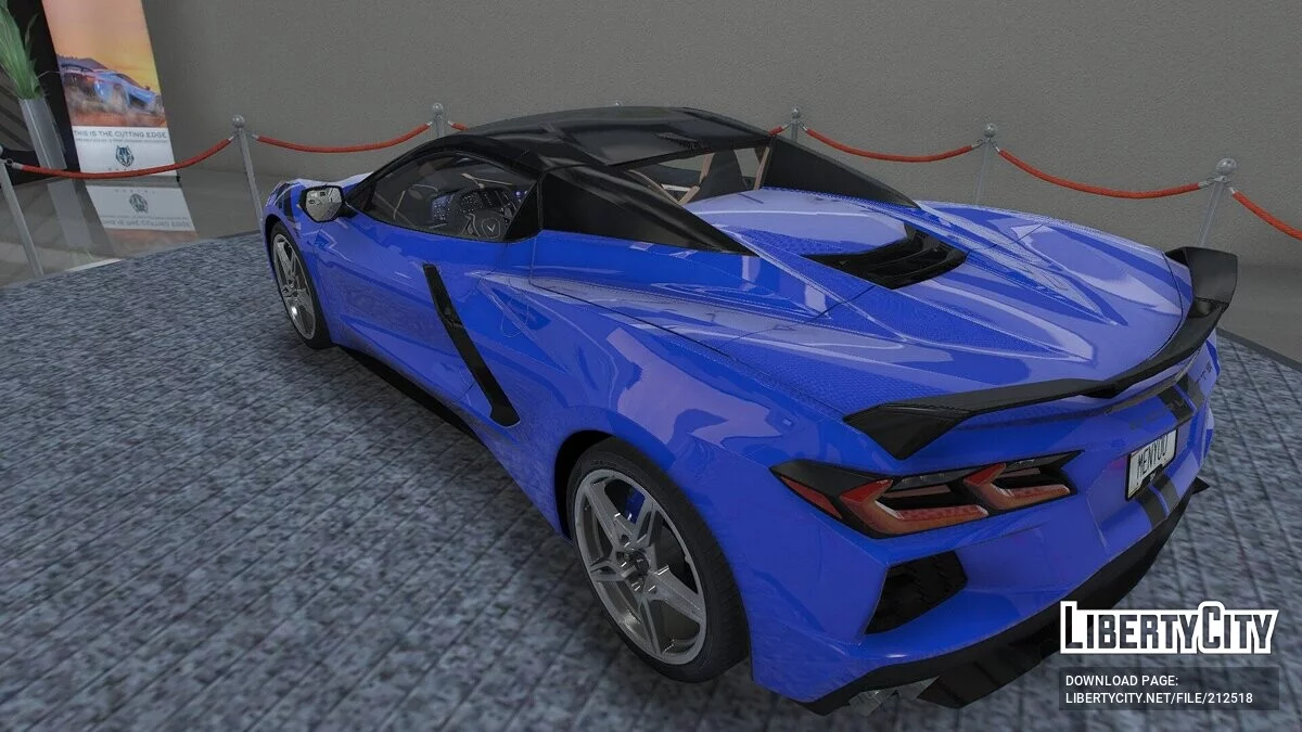 Chevrolet Corvette C8 Stingray Cabrio 2020 / GTA 5
