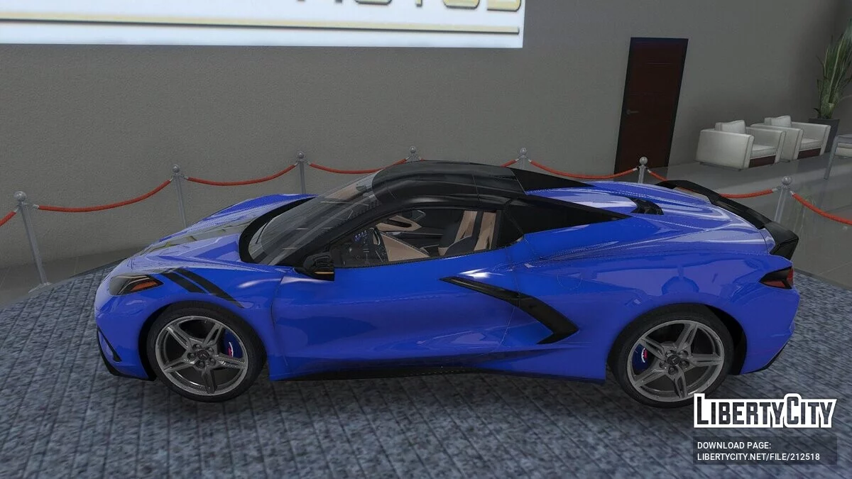 Chevrolet Corvette C8 Stingray Cabrio 2020 / GTA 5