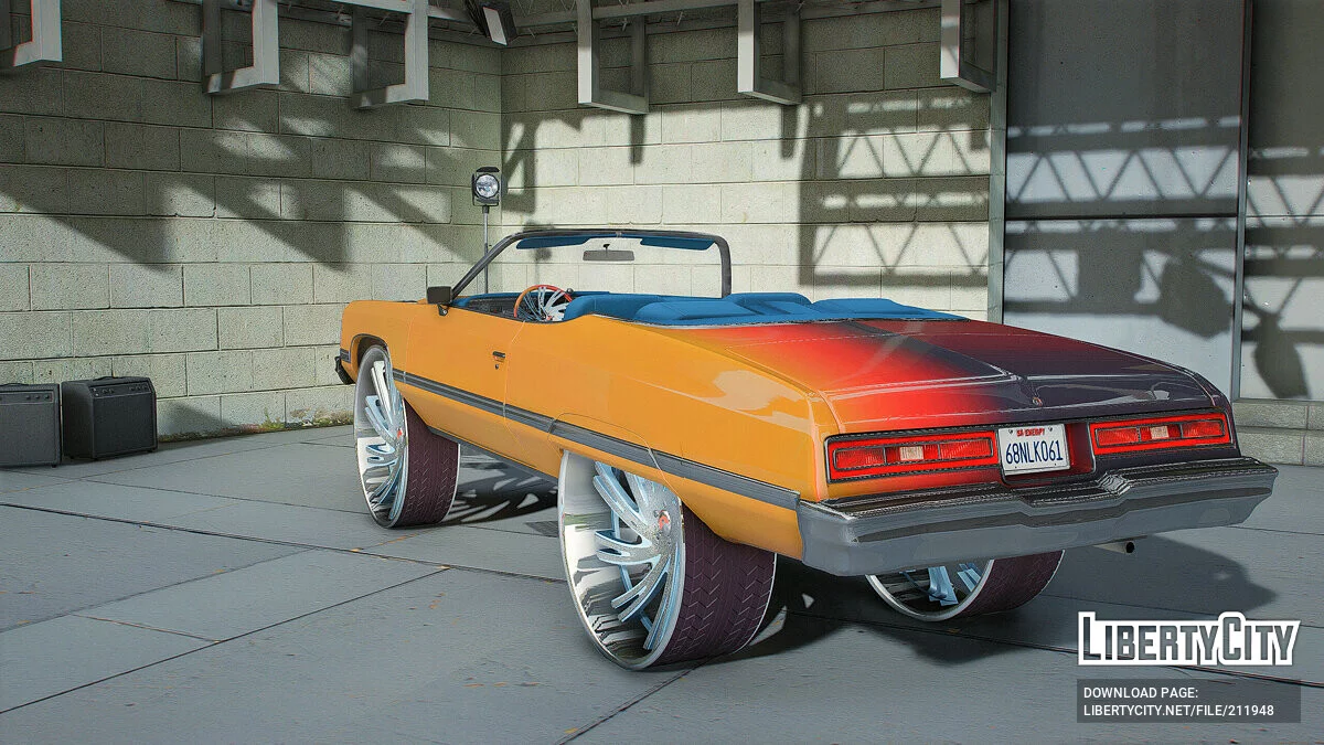 Chevy Caprice Convertible Donk 1974 / GTA 5