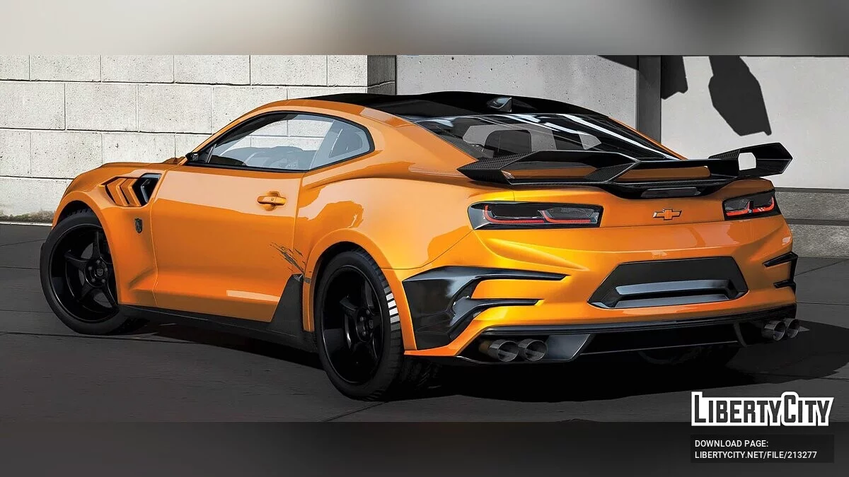 Chevrolet Camaro Bumblebee 2018 / GTA 5