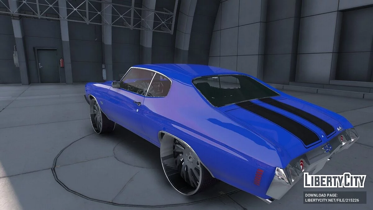 1970年雪佛兰Chevelle SS 454硬顶在Forgiato上 / GTA 5
