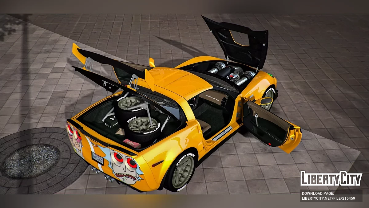 2009 Chevrolet Corvette C6 LSX Twin Turbo / GTA 5