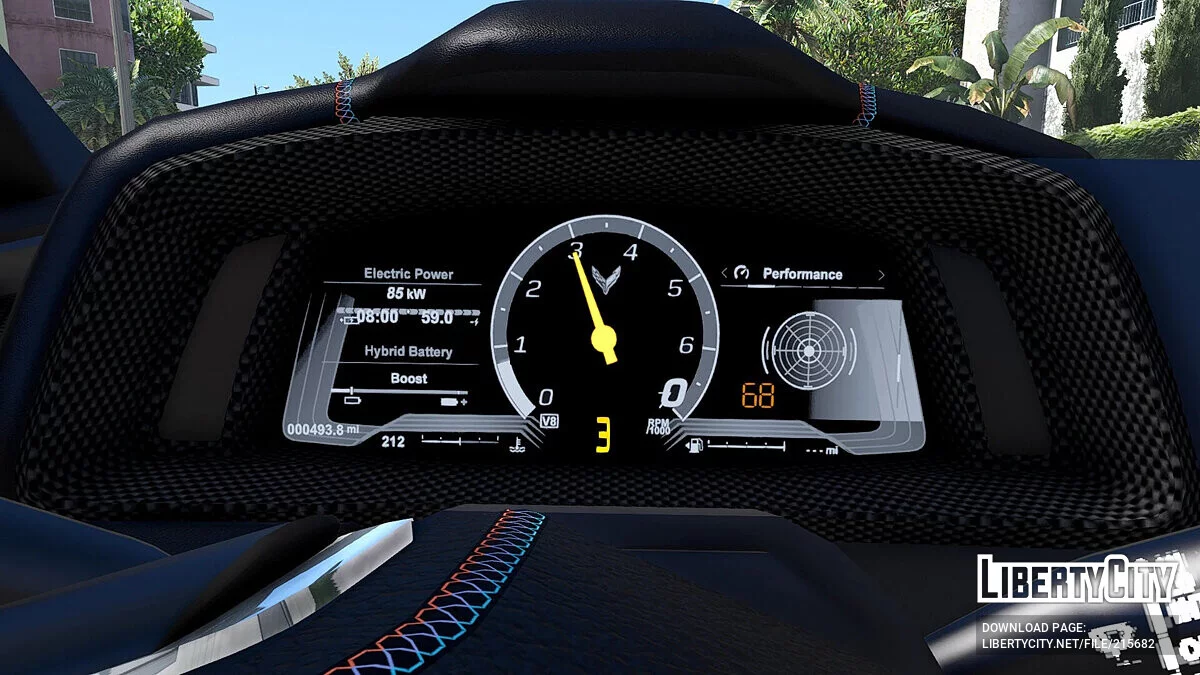 2024 Corvette C8 E-Ray v1.1 / GTA 5