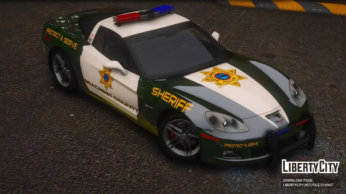 2006 Chevrolet Corvette Z06 SCPD v1.0 / جي تي أي 5