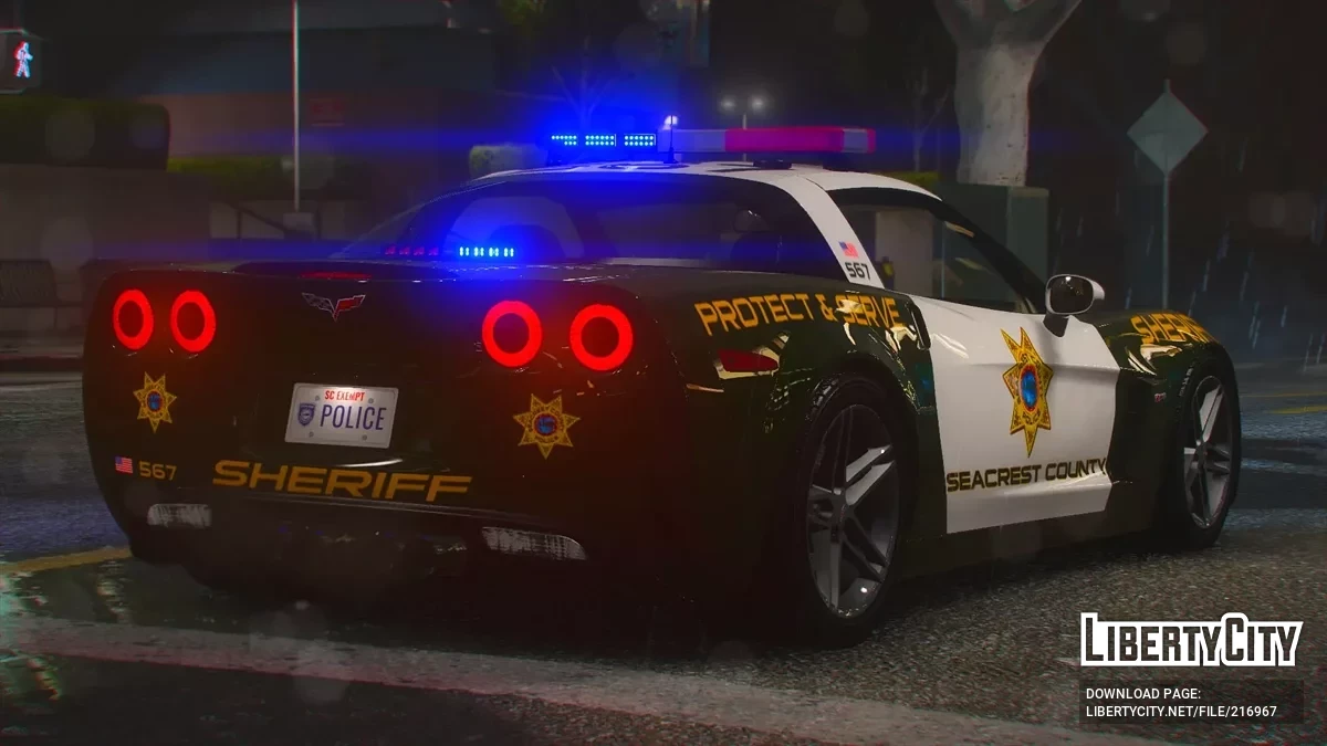 2006 Chevrolet Corvette Z06 SCPD v1.0 / جي تي أي 5
