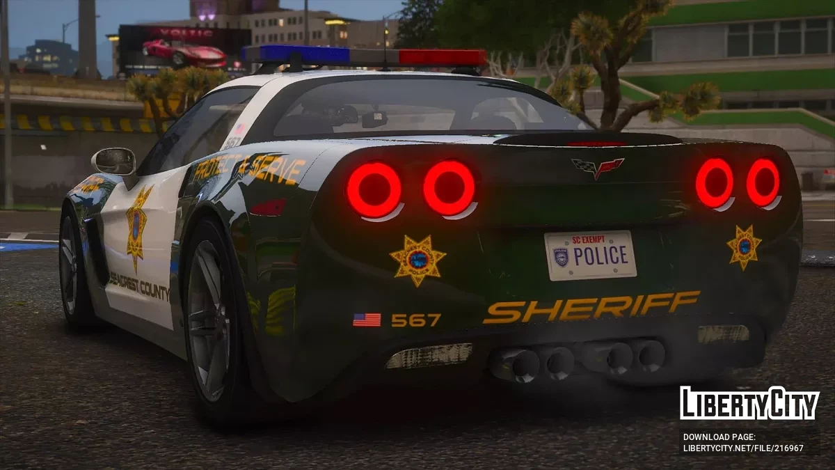 2006 Chevrolet Corvette Z06 SCPD v1.0 / جي تي أي 5