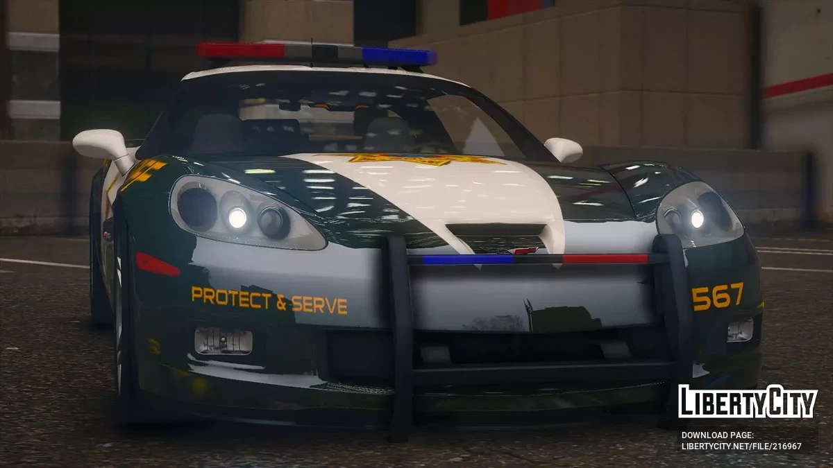 2006 Chevrolet Corvette Z06 SCPD v1.0 / جي تي أي 5