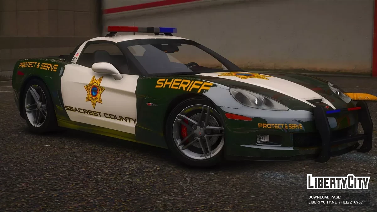 2006 Chevrolet Corvette Z06 SCPD v1.0 / جي تي أي 5