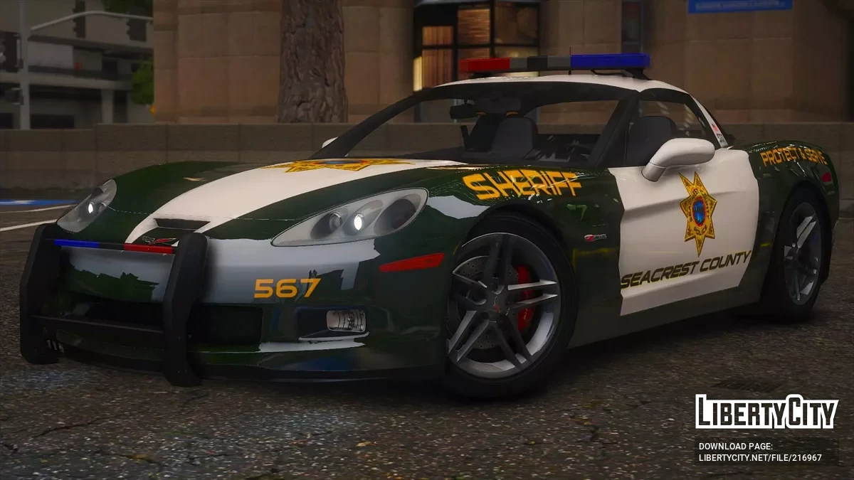 2006 Chevrolet Corvette Z06 SCPD v1.0 / جي تي أي 5